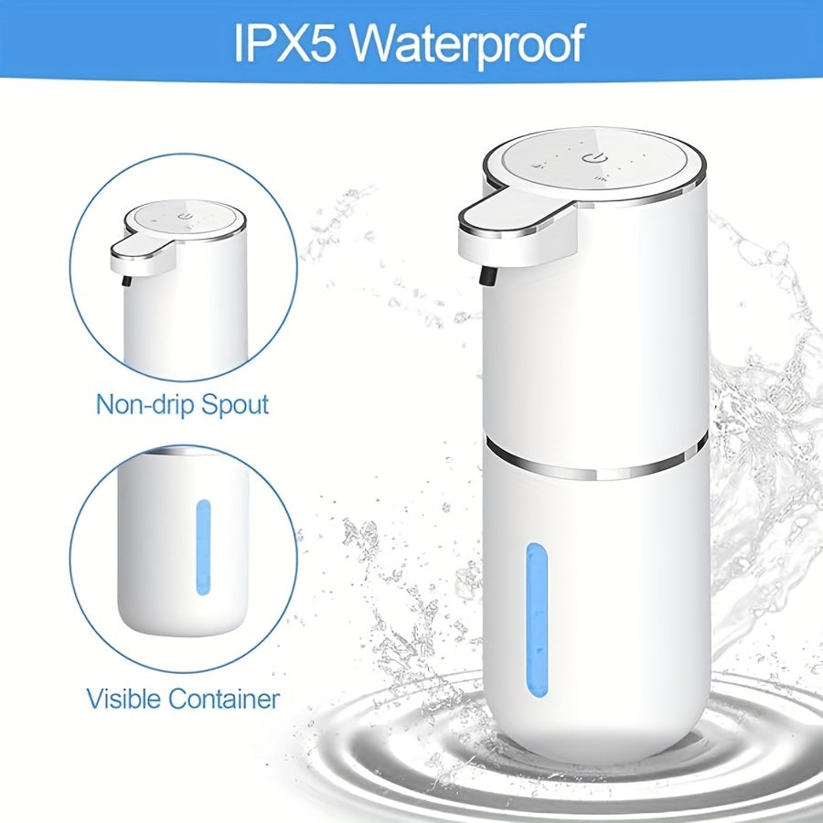Automatic Soap Dispenser Touchless Sensor Wall Mount USB Rechargeable