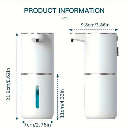 Automatic Soap Dispenser Touchless Sensor Wall Mount USB Rechargeable