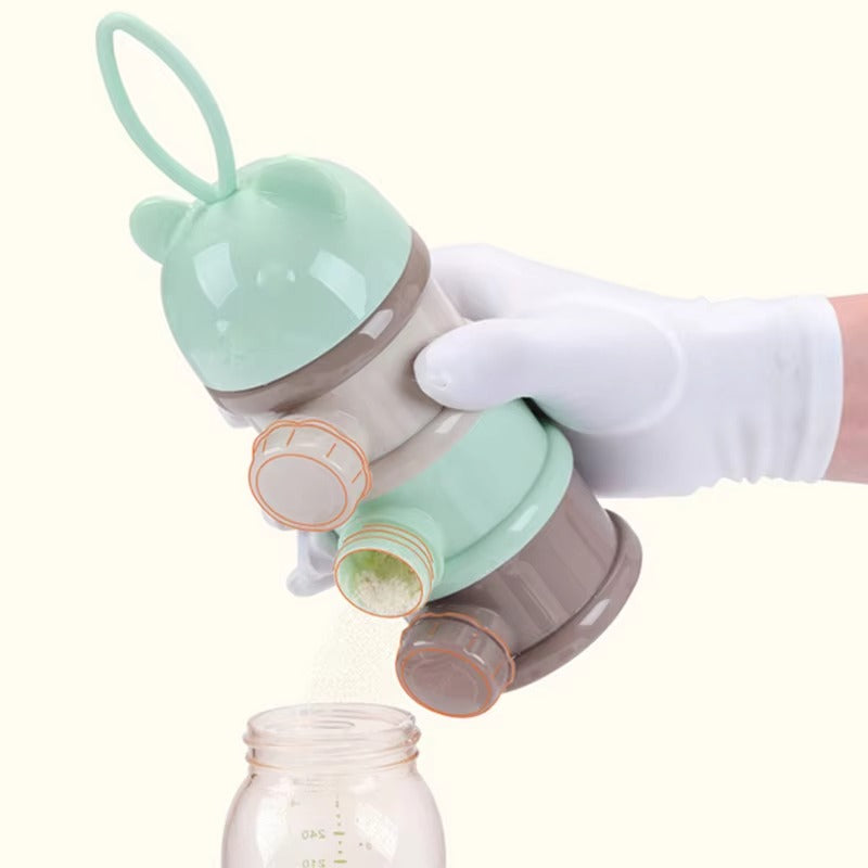 Baby Formula Dispenser Tower Milk Powder Storage Travel Snack Container