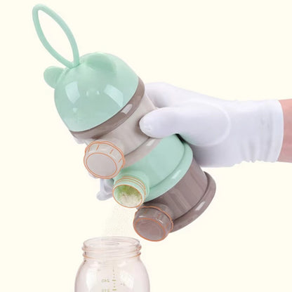 Baby Formula Dispenser Tower Milk Powder Storage Travel Snack Container