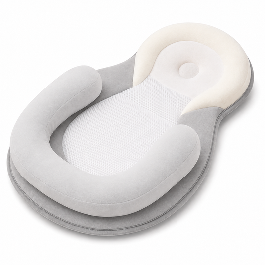Baby Head and Neck Support Pillow for Stroller and Car Seat