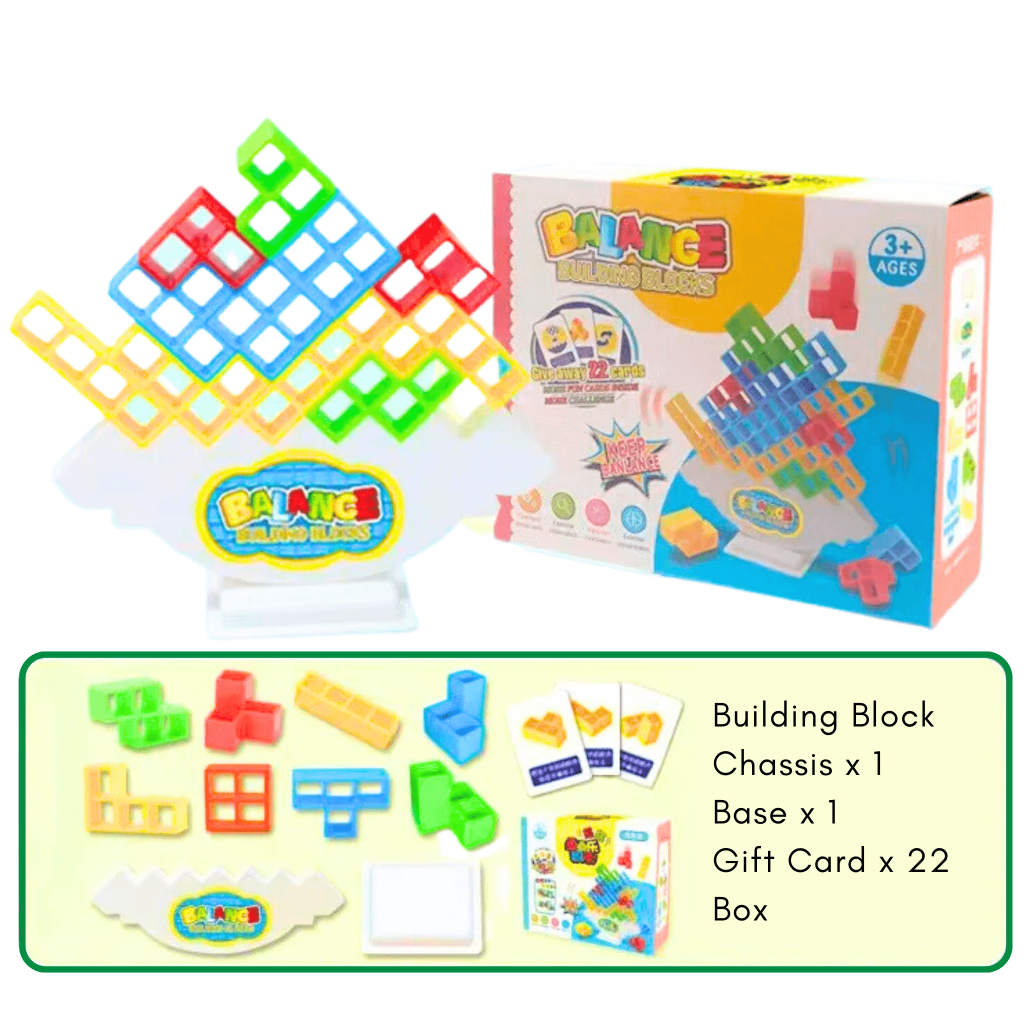 Balance Stacking Block Game for Family Party and Educational Play