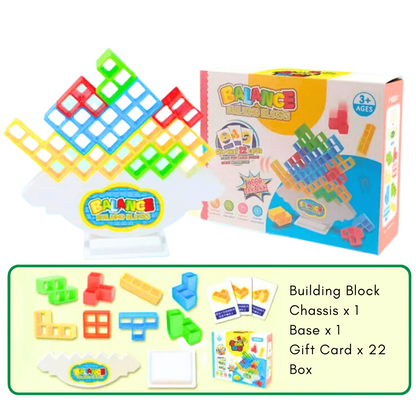 Balance Stacking Block Game for Family Party and Educational Play