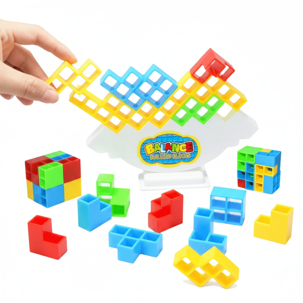 Balance Stacking Block Game for Family Party and Educational Play