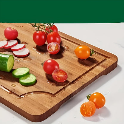 Bamboo Cutting Board Set 3 Piece Kitchen Chopping Boards