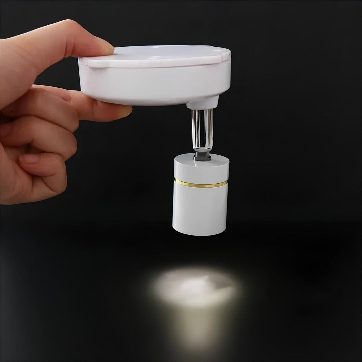 Battery Operated Wall Sconce Adjustable LED Spotlight Remote Control