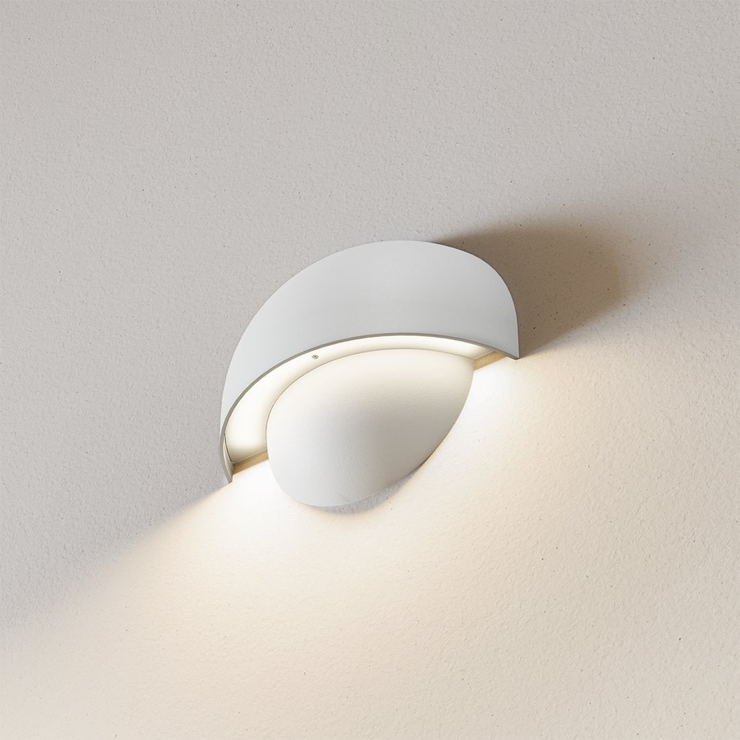 Battery Powered Motion Sensor LED Wall Light Warm White Indoor Lighting