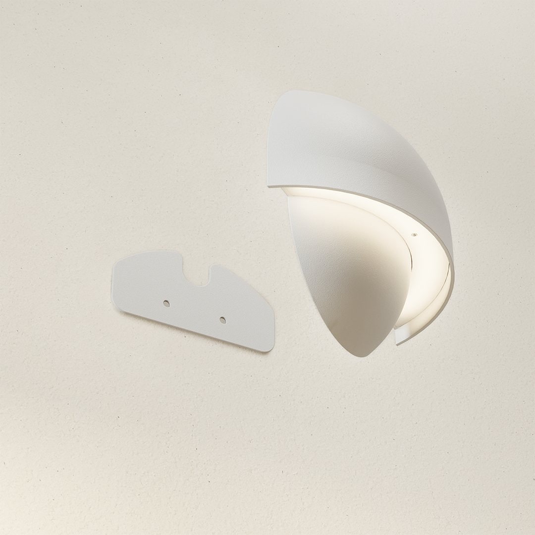 Battery Powered Motion Sensor LED Wall Light Warm White Indoor Lighting
