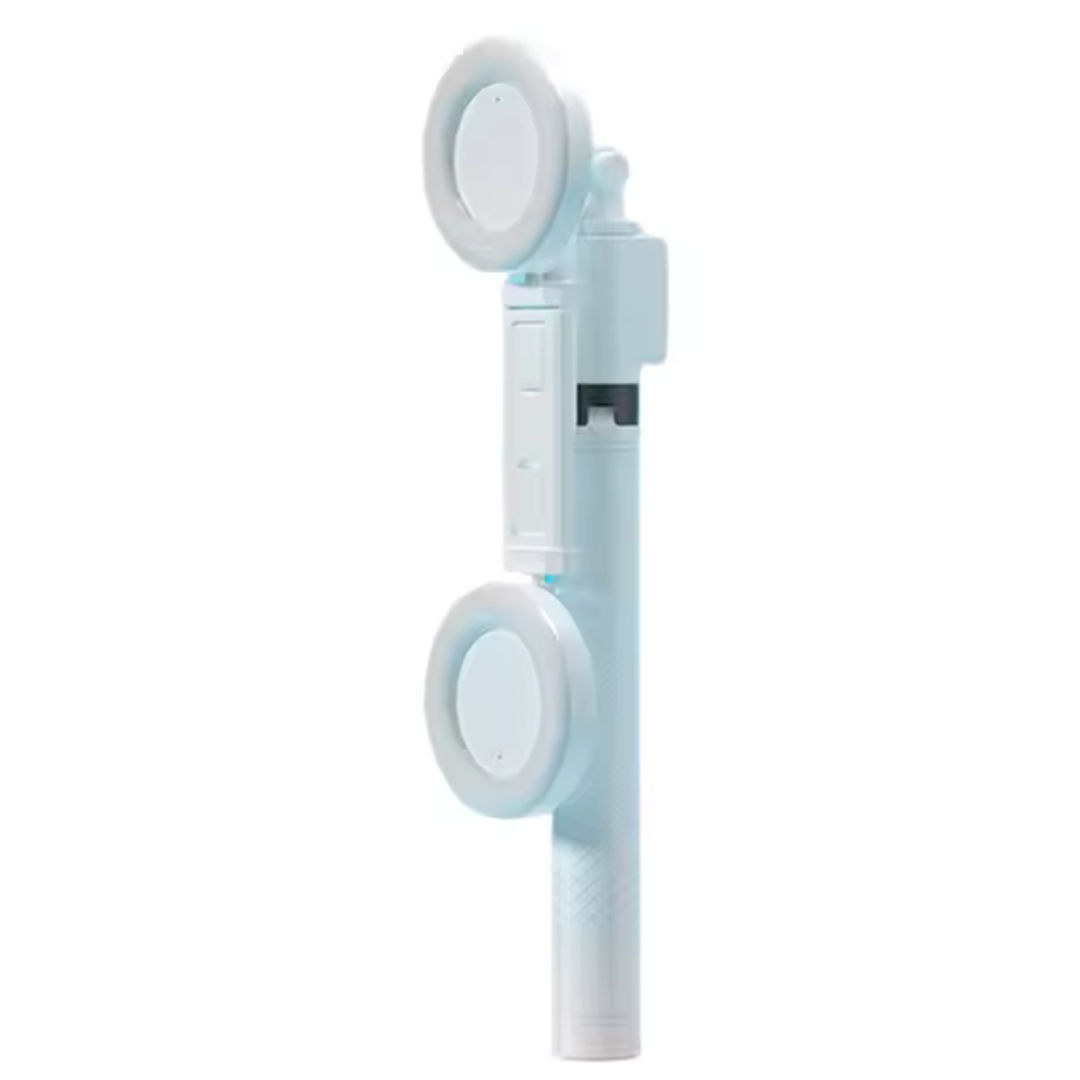 Bluetooth Selfie Stick Tripod With Ring Lights