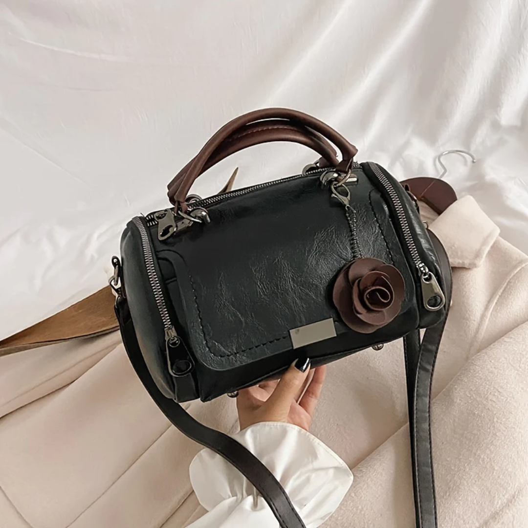Boston Shoulder Bag Crossbody Handbag PU Leather Purse