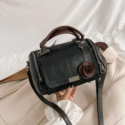 Boston Shoulder Bag Crossbody Handbag PU Leather Purse