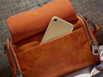 Boston Shoulder Bag Crossbody Handbag PU Leather Purse