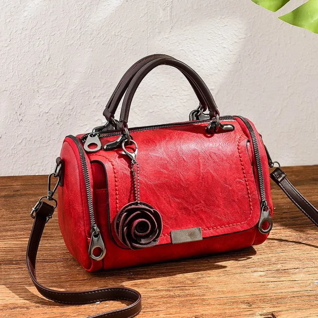 Boston Shoulder Bag Crossbody Handbag PU Leather Purse