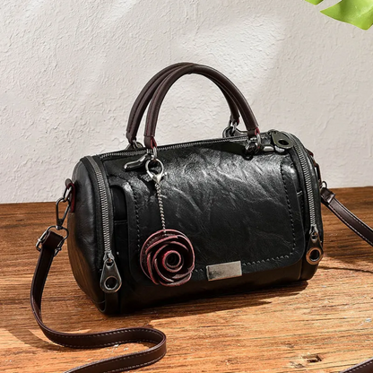 Boston Shoulder Bag Crossbody Handbag PU Leather Purse