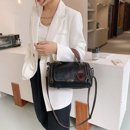 Boston Shoulder Bag Crossbody Handbag PU Leather Purse