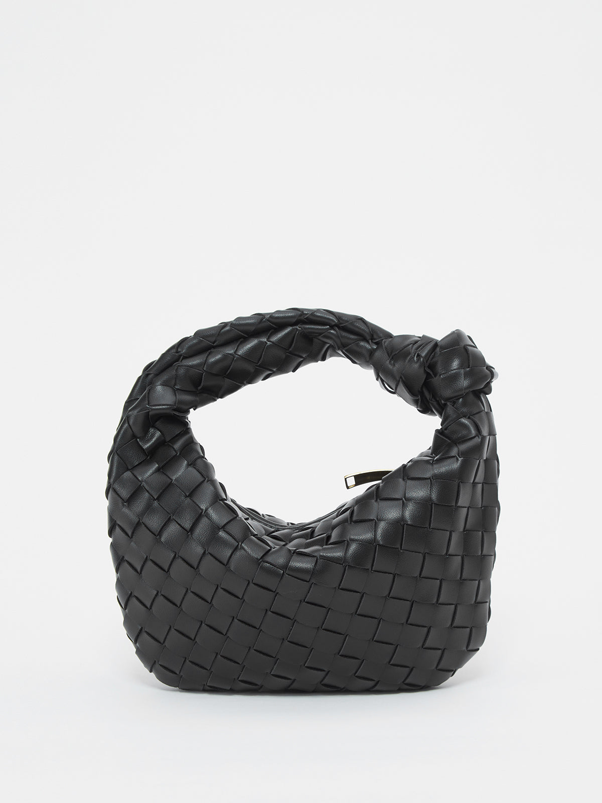 Braided Detail Handbag Chic Everyday Shoulder Tote