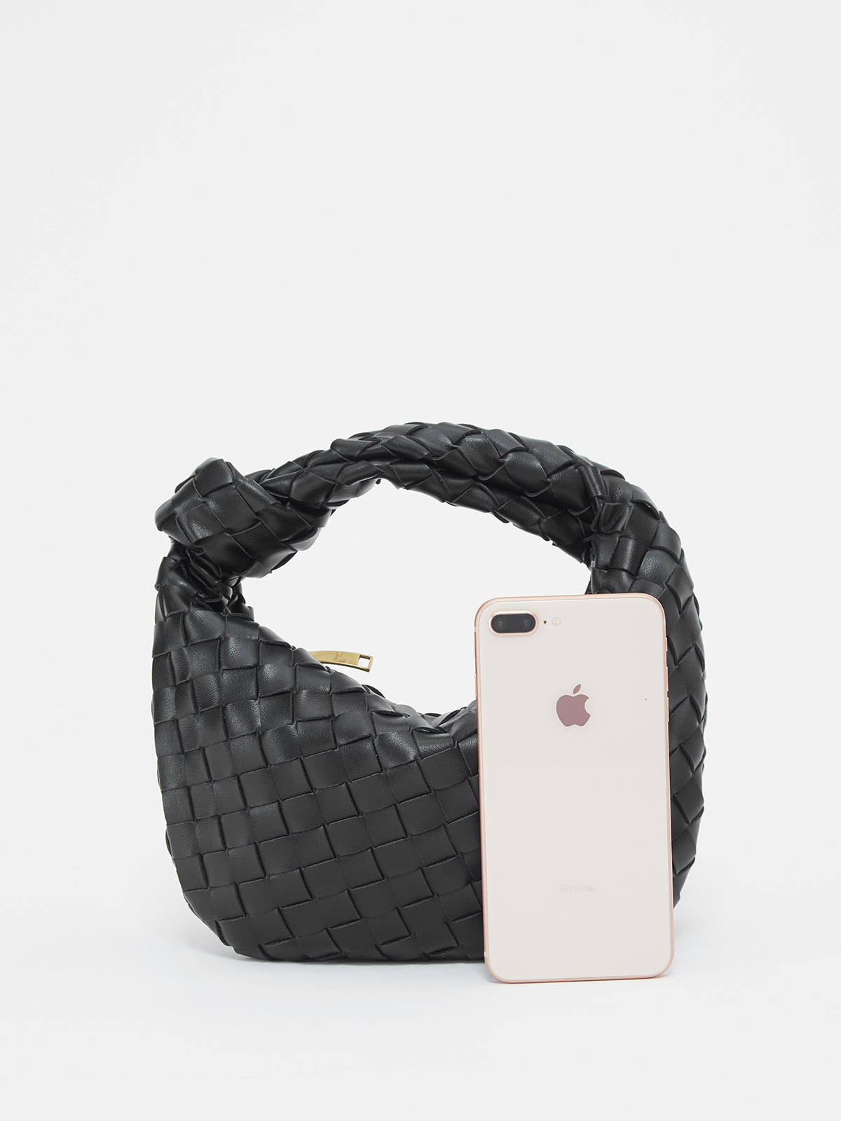 Braided Detail Handbag Chic Everyday Shoulder Tote