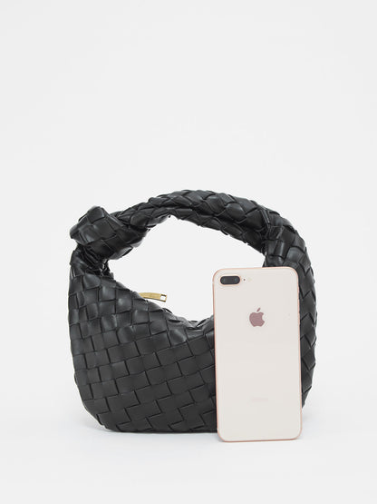 Braided Detail Handbag Chic Everyday Shoulder Tote