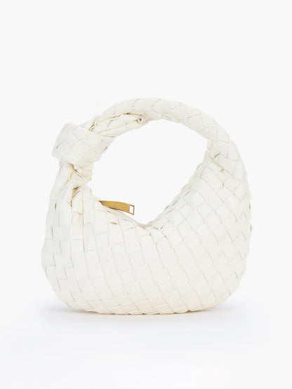 Braided Detail Handbag Chic Everyday Shoulder Tote