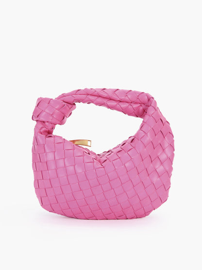 Braided Detail Handbag Chic Everyday Shoulder Tote