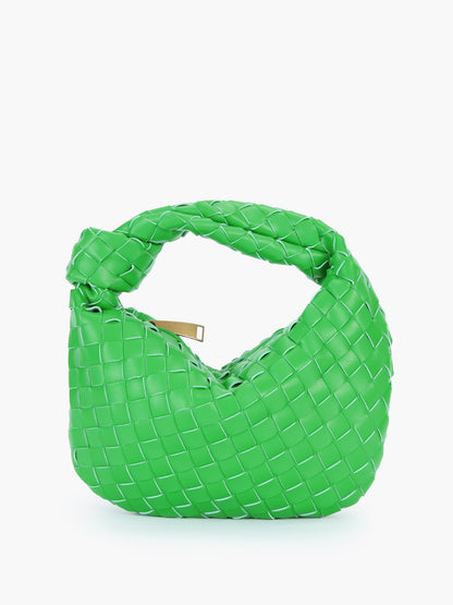 Braided Detail Handbag Chic Everyday Shoulder Tote