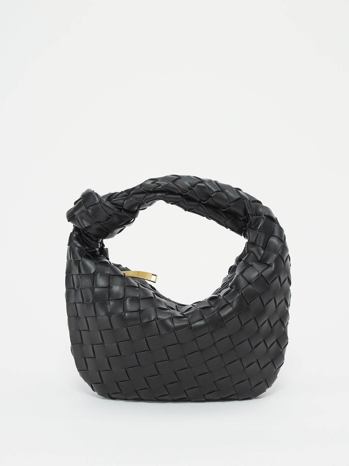 Braided Detail Handbag Chic Everyday Shoulder Tote