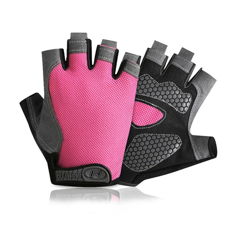 Breathable Anti Slip Cycling Gloves Fitness Training Grip