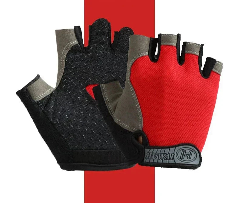 Breathable Anti Slip Cycling Gloves Fitness Training Grip
