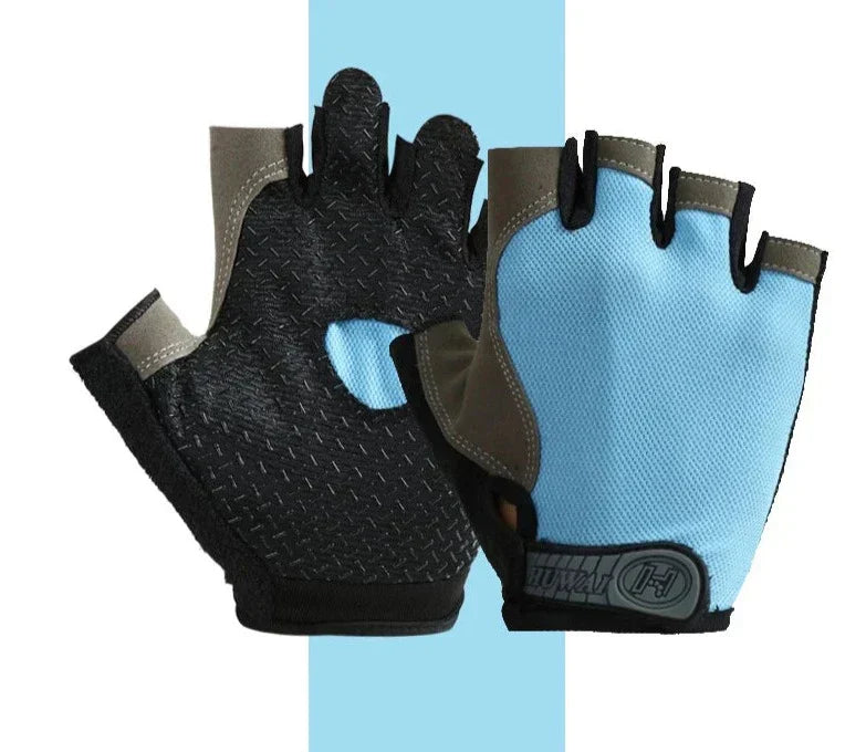 Breathable Anti Slip Cycling Gloves Fitness Training Grip