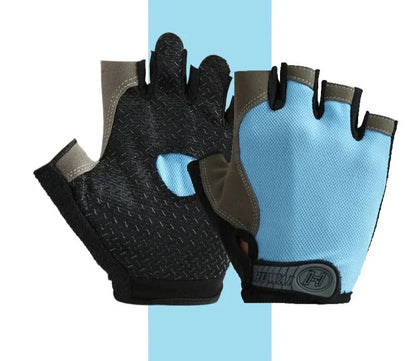 Breathable Anti Slip Cycling Gloves Fitness Training Grip