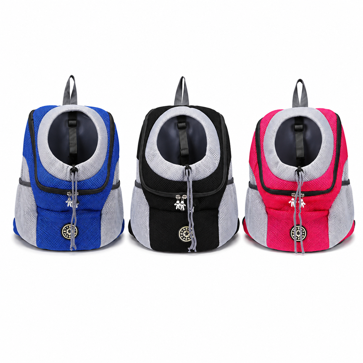 Breathable Pet Carrier Backpack for Small Dogs Cats Travel Hiking Walking