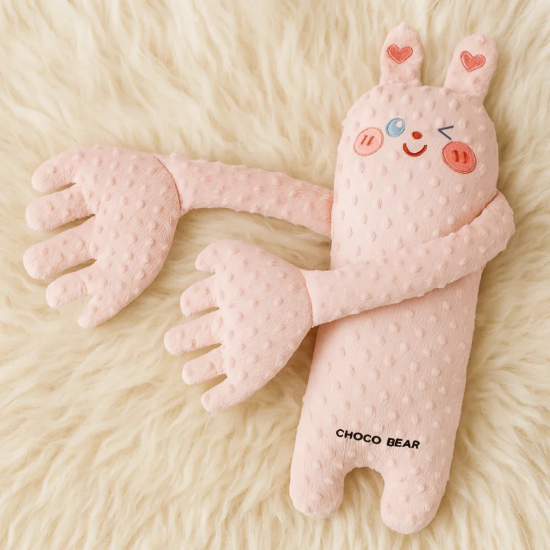 Breathing Sleep Teddy Bear Plush Rhythmic Motion Baby Comfort Toy