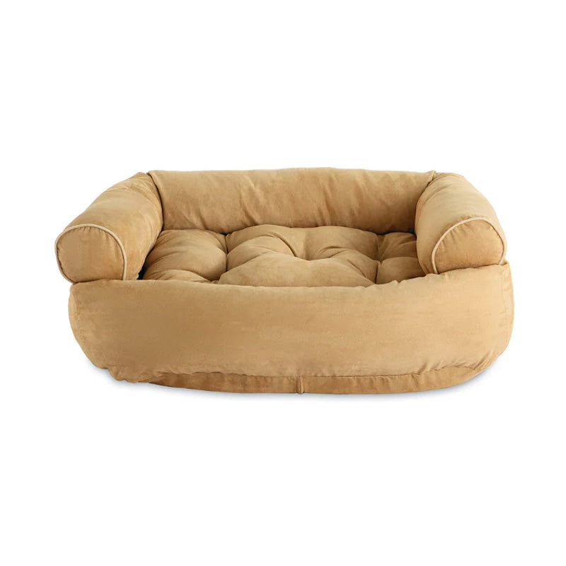 Calming Orthopedic Dog Bed Soft Plush Pet Sofa Cushion