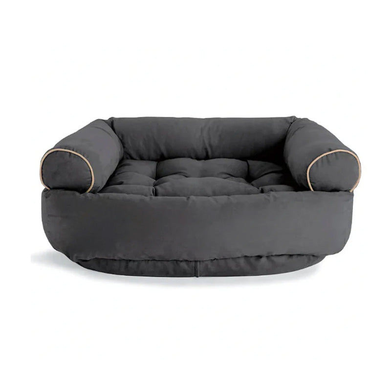 Calming Orthopedic Dog Bed Soft Plush Pet Sofa Cushion