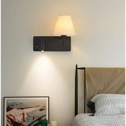 Candle Effect Reading Wall Lamp Warm Bedroom Lighting