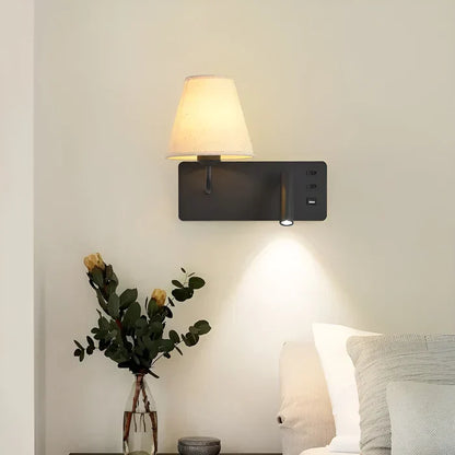 Candle Effect Reading Wall Lamp Warm Bedroom Lighting