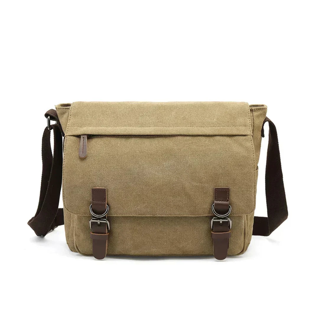 Canvas Shoulder Bag Crossbody Messenger Everyday Travel Bag