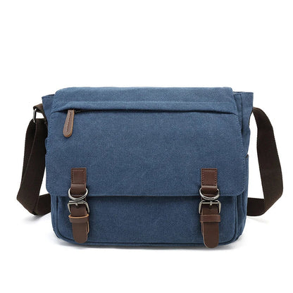 Canvas Shoulder Bag Crossbody Messenger Everyday Travel Bag