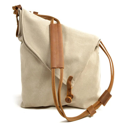 Canvas Shoulder Tote Bag Adjustable Strap Everyday Handbag