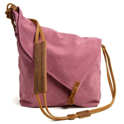Canvas Shoulder Tote Bag Adjustable Strap Everyday Handbag