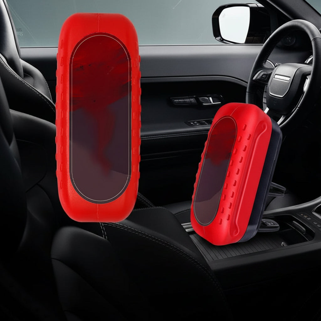 Car Windshield Glass Cleaner Kit with Applicator Brush and Cleaning Cloth