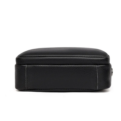 Carrie Messenger Bag Compact Leather Crossbody Shoulder Bag