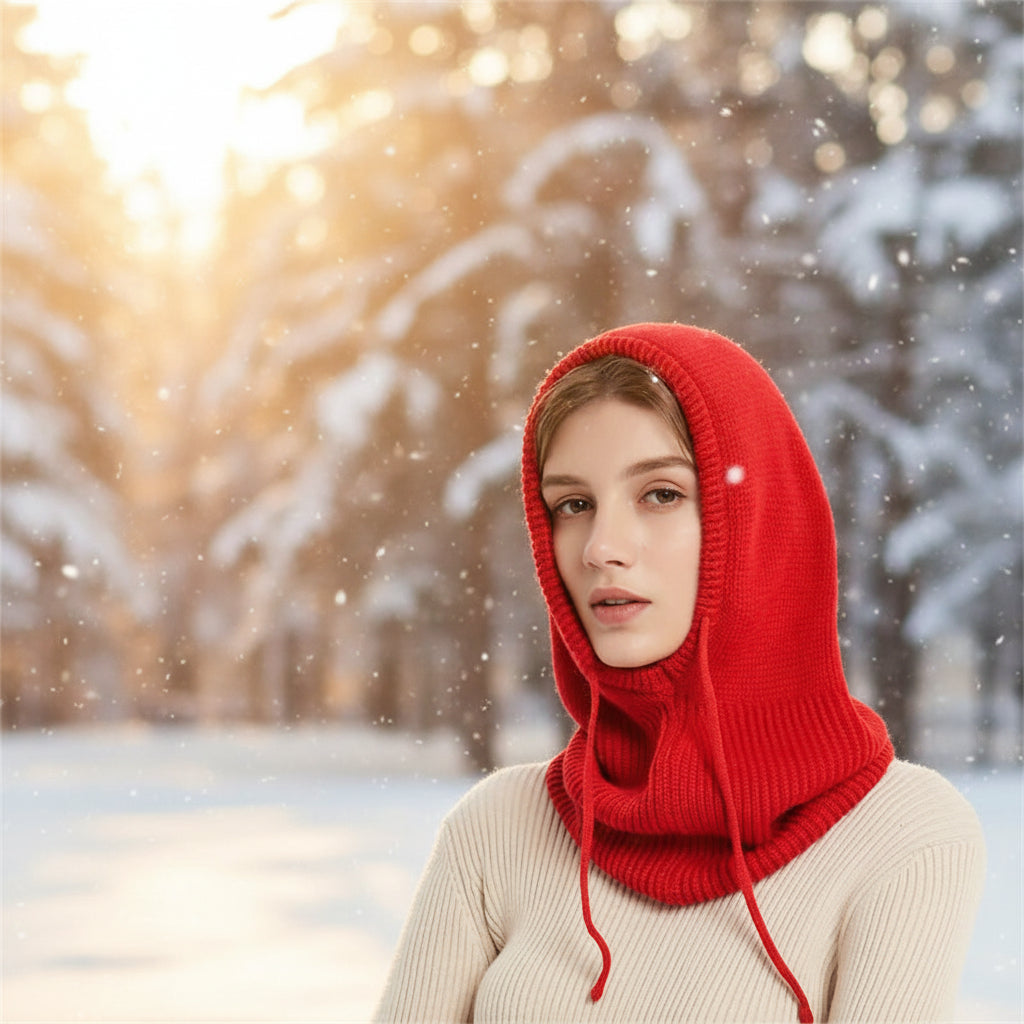 Cashmere Blend Ribbed Knit Beanie with Pom Pom