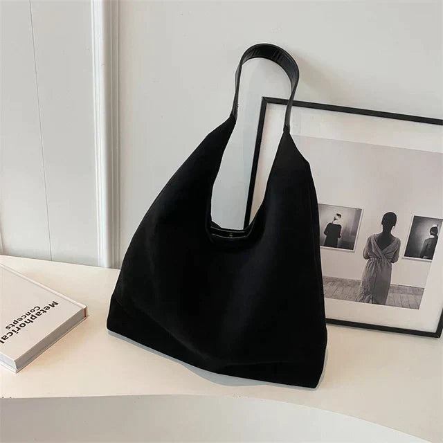 Casual Bucket Shoulder Bag with Large Capacity