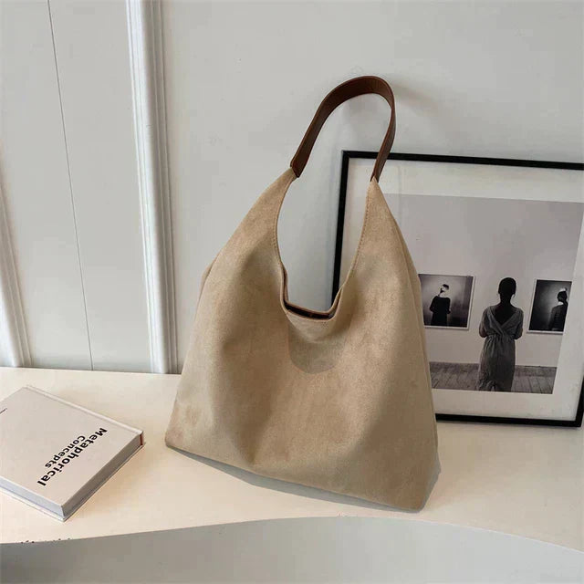 Casual Bucket Shoulder Bag with Large Capacity