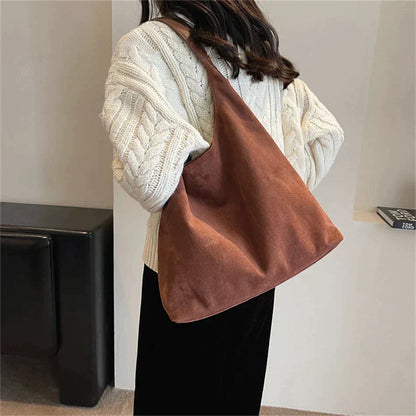 Casual Bucket Shoulder Bag with Large Capacity