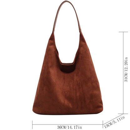 Casual Bucket Shoulder Bag with Large Capacity