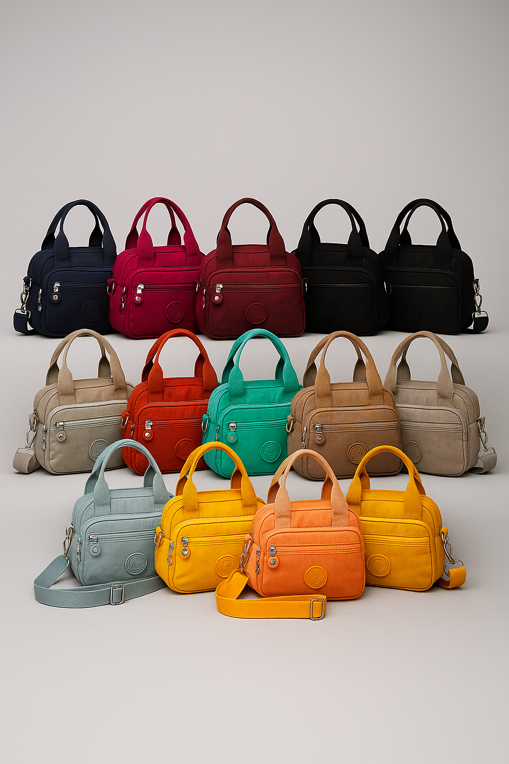 Casual Nylon Shoulder Bag Lightweight Everyday Crossbody Purse