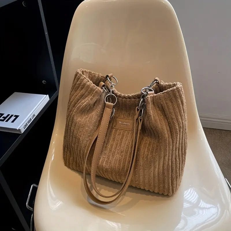Chain Strap Travel Tote Bag Womens Shoulder Handbag