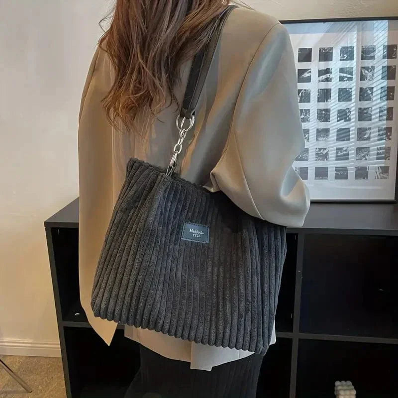 Chain Strap Travel Tote Bag Womens Shoulder Handbag